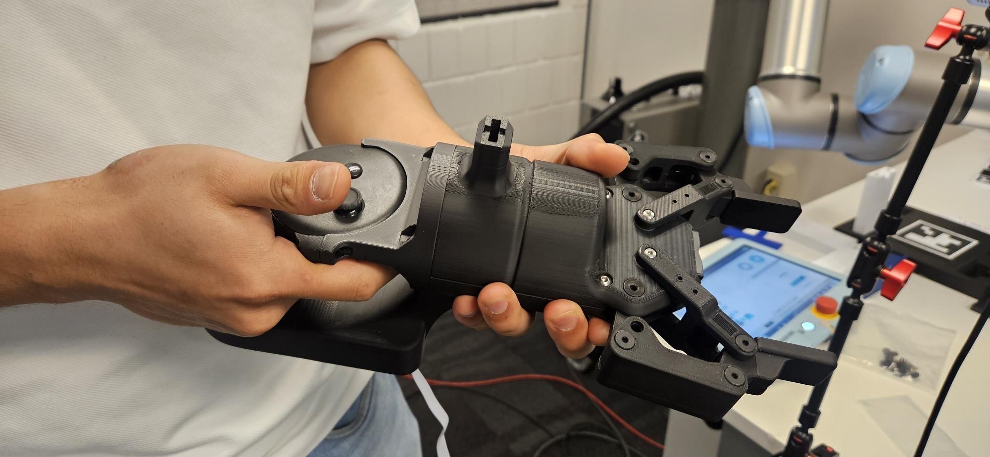 3D printed robotic gripper