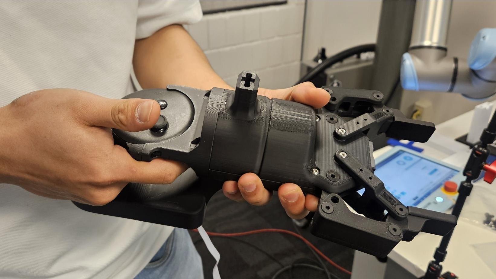 3D printed robotic gripper
